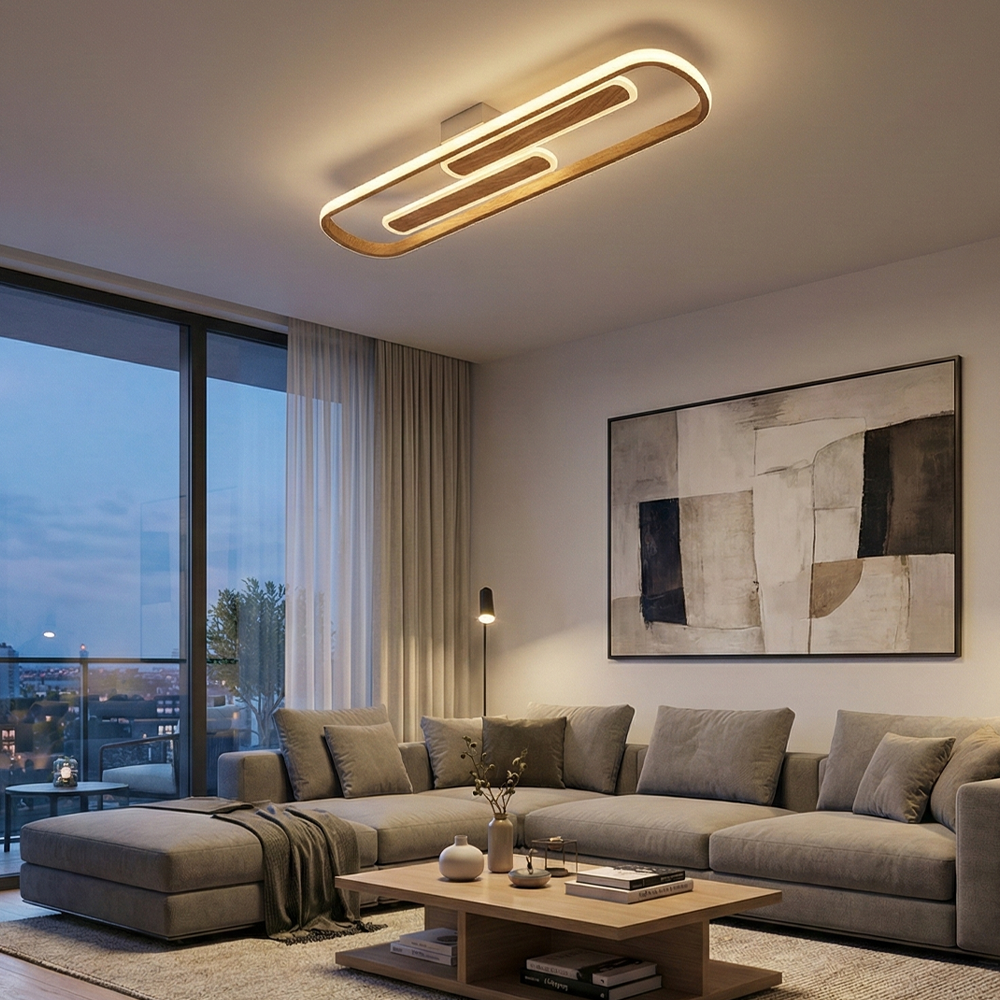 Akrilik LED Plafonyer 60x6 cm — görsel 7