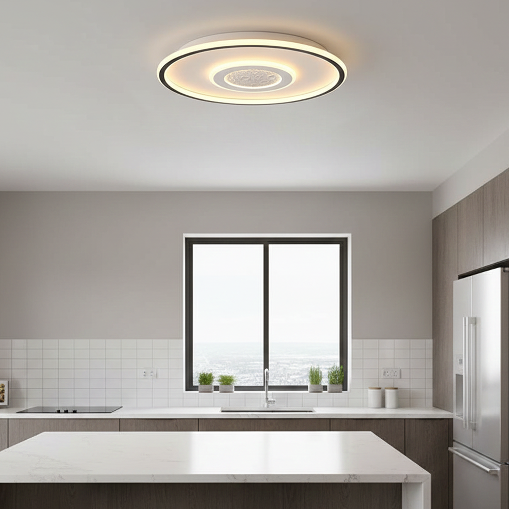 Akrilik LED Plafonyer 40x6 cm (46w) — görsel 6