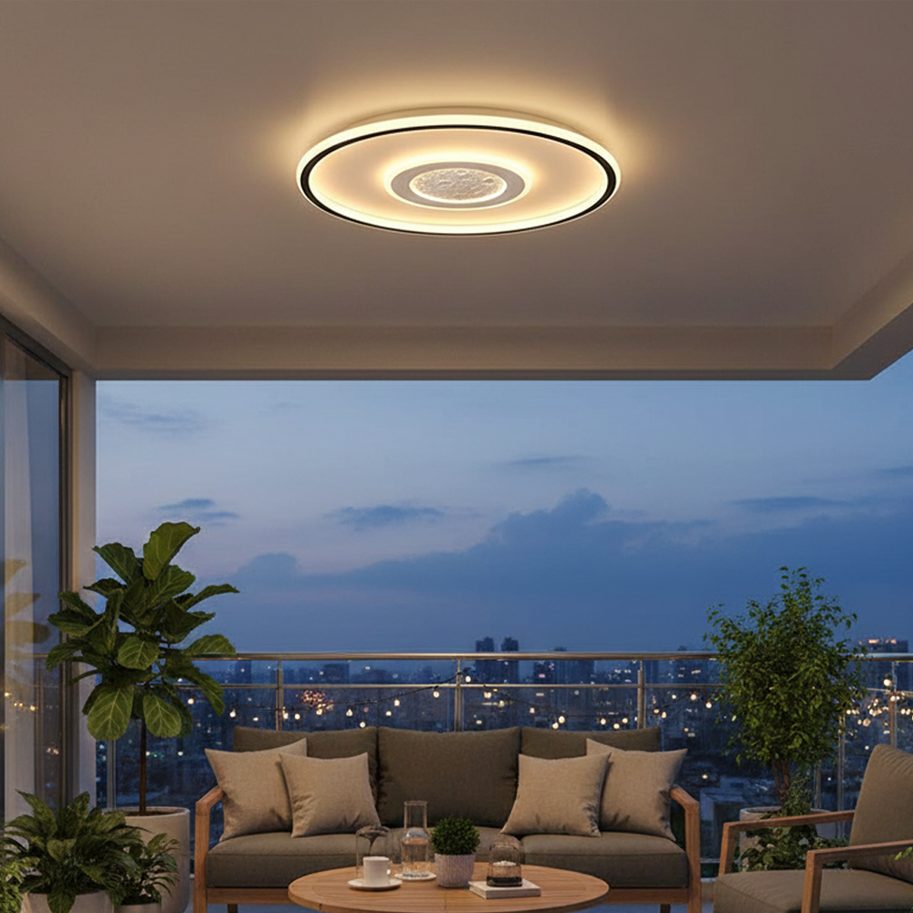 Akrilik LED Plafonyer 40x6 cm (46w) — görsel 8