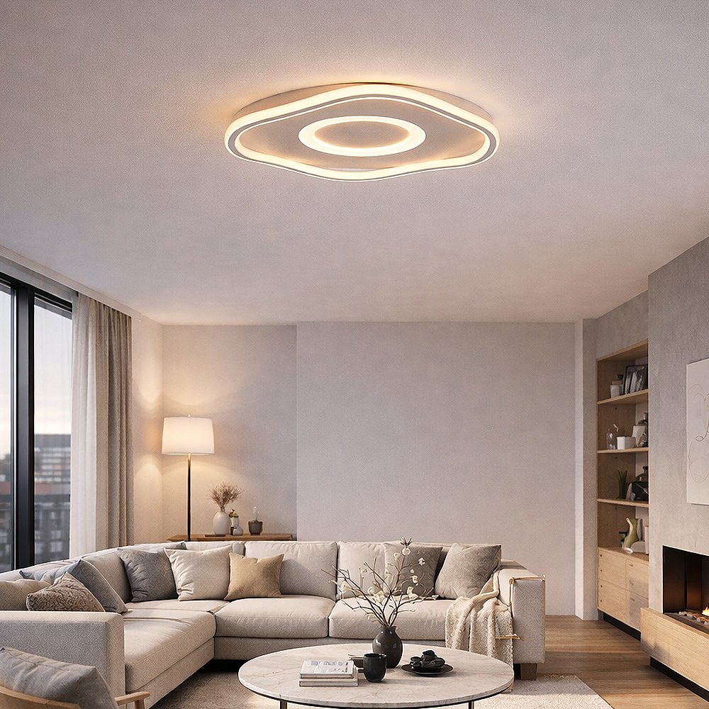 Akrilik LED Plafonyer 50x10 cm (30w) — görsel 4