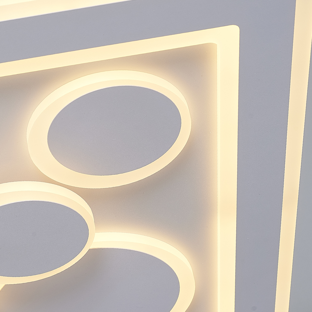 Akrilik LED Plafonyer 50x7 cm (66w) — görsel 3