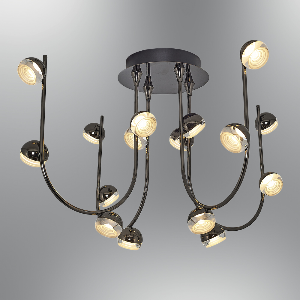 Sarı-Platin Akrilik LED Plafonyer 62x37 cm Sarı-Platin Akrilik LED Plafonyer 62x37 cm