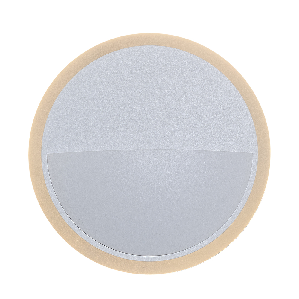 Beyaz-Siyah Akrilik LED Aplik 18x6 cm — görsel 4