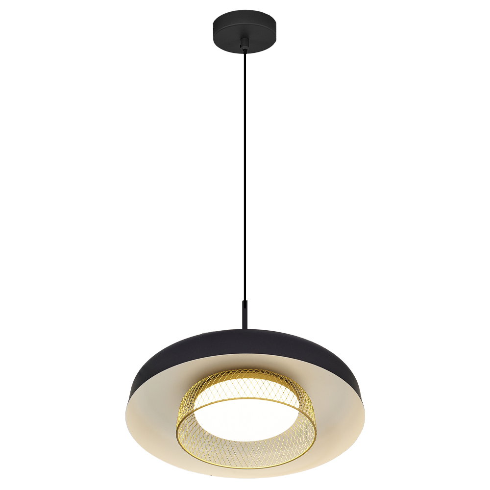Mavi-Yeşil Akrilik LED Avize 34x120 cm — görsel 6