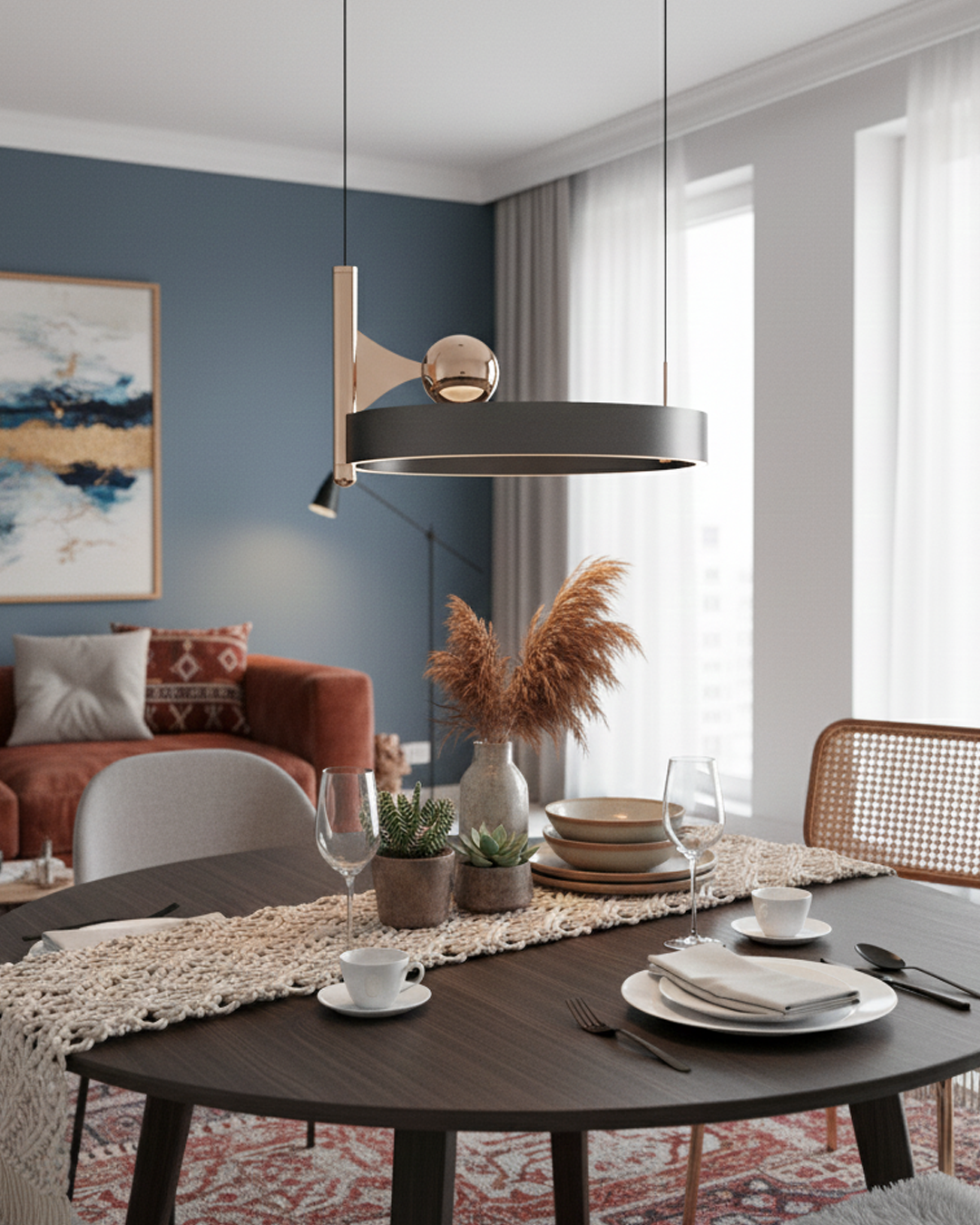 Akrilik LED Avize 40x120 cm (26w) — görsel 6