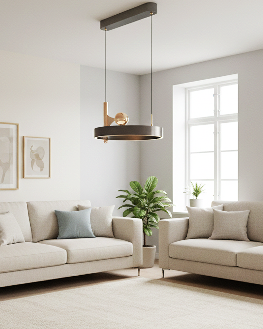 Akrilik LED Avize 40x120 cm (26w) — görsel 8