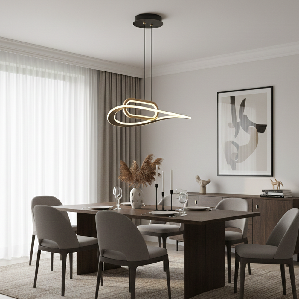 Akrilik LED Plafonyer 51x18 cm — görsel 4