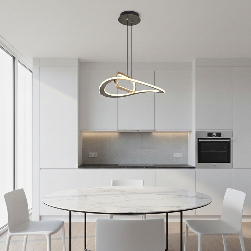 Akrilik LED Plafonyer 51x18 cm — görsel 6