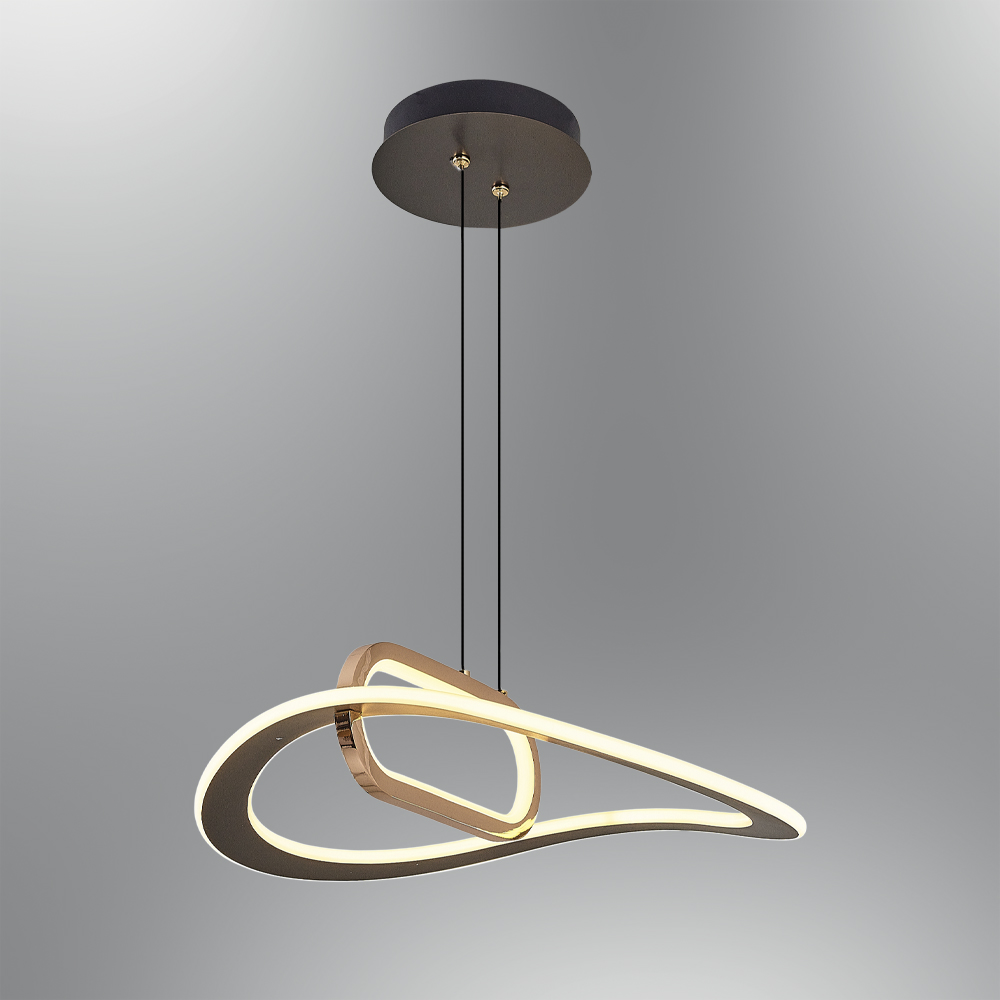 Acrylique LED Lustre 51x120 cm Akrilik LED Avize 51x120 cm