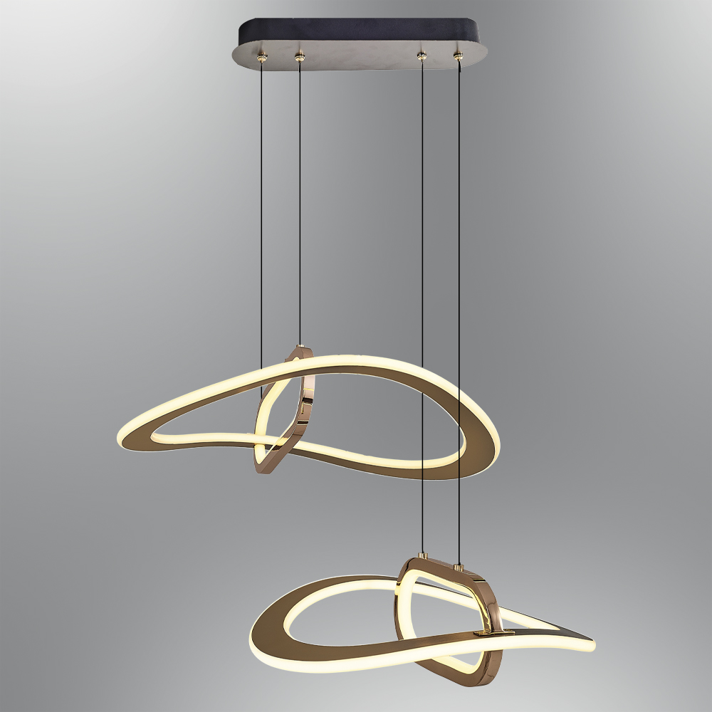 Акриловая LED Люстра 67x120 cm Akrilik LED Avize 67x120 cm