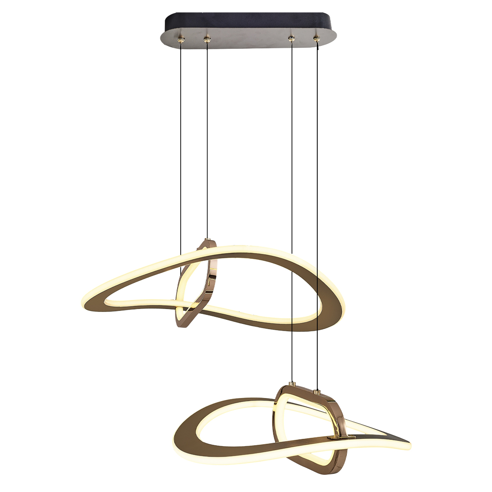 Akrilik LED Avize 67x120 cm — görsel 2