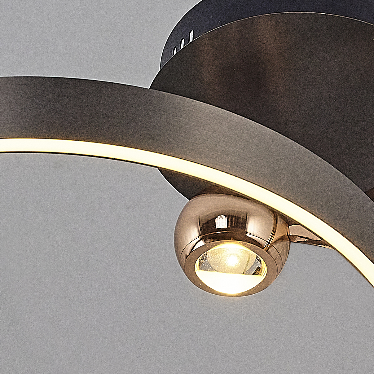 Akrilik LED Plafonyer 52x27 cm — görsel 3