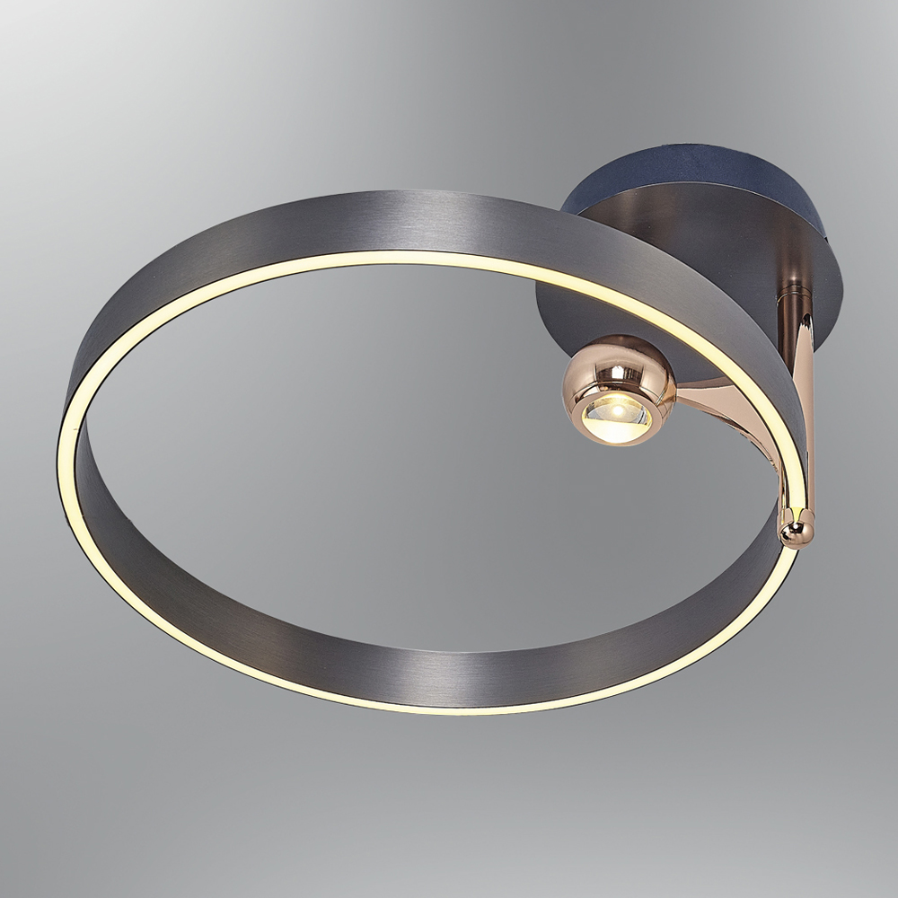 Akrilik LED Plafonyer 52x27 cm — görsel 4