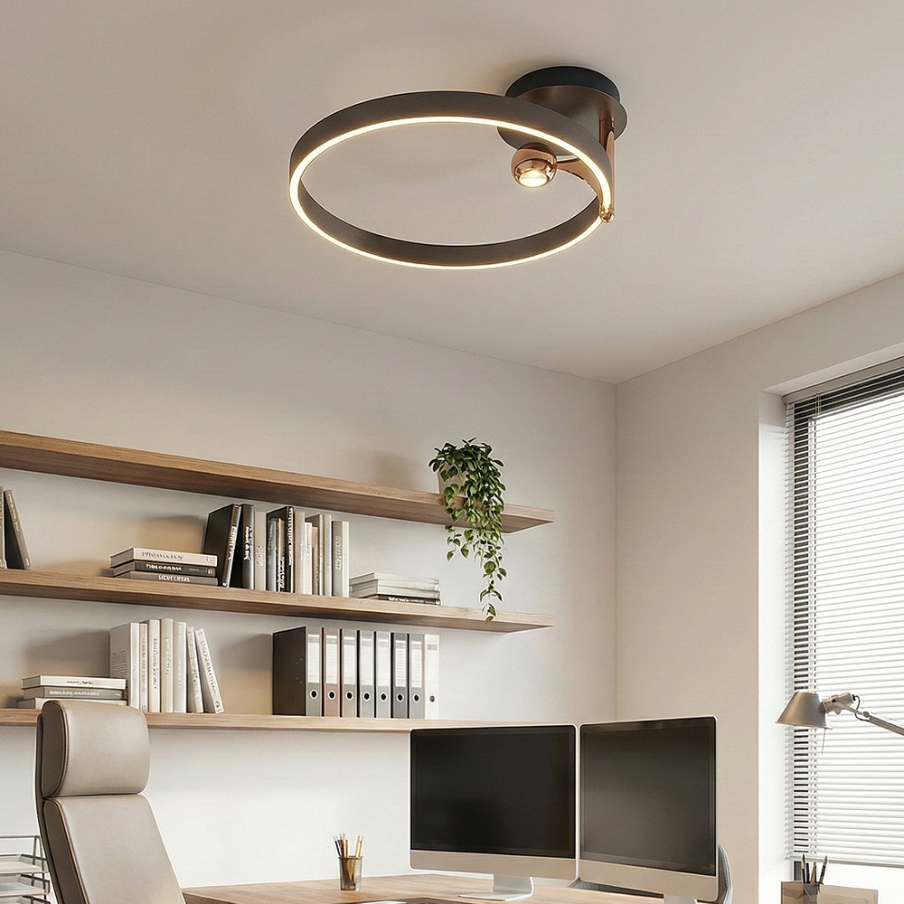 Akrilik LED Plafonyer 52x27 cm — görsel 7