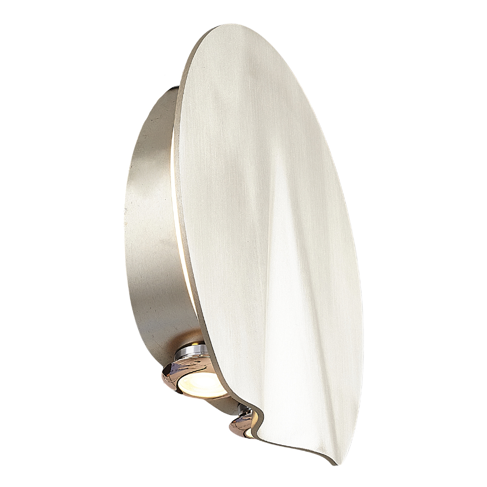 Krom-Sarı Metal LED Aplik 20x3 cm — görsel 5