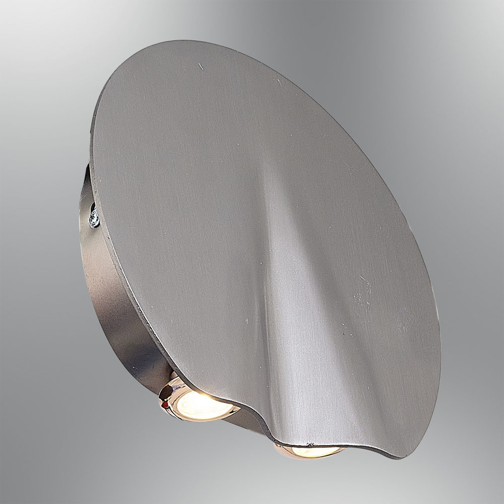 Krom-Sarı Metal LED Aplik 20x3 cm — görsel 8