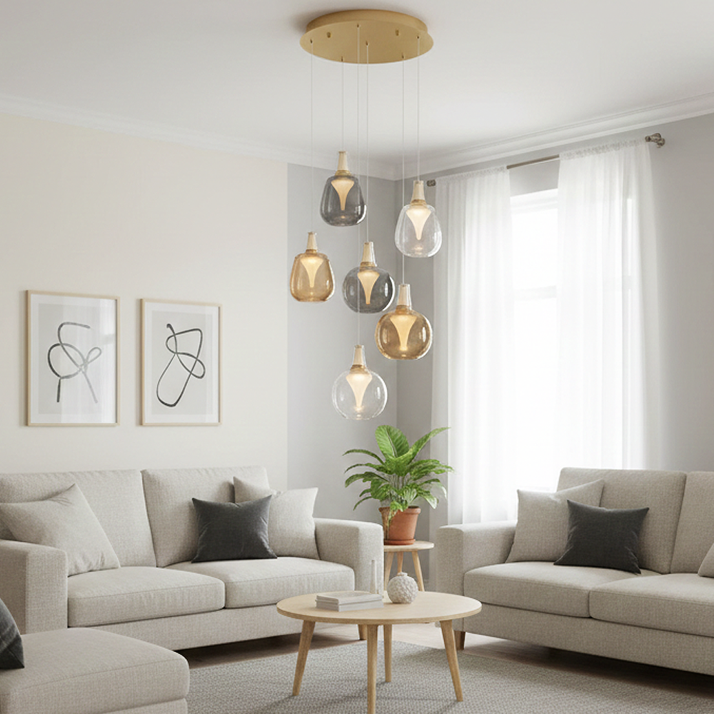Cam LED Avize 33x160 cm — görsel 6