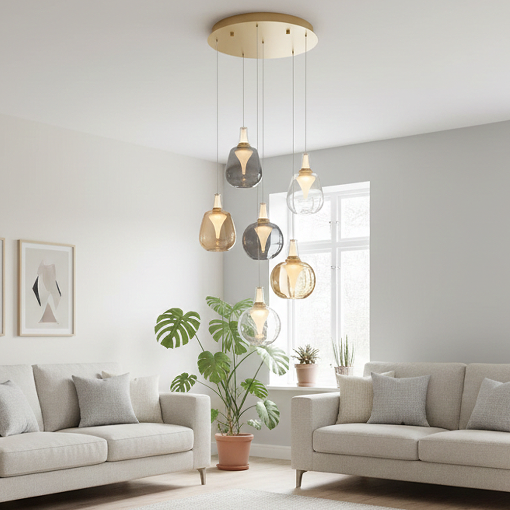 Cam LED Avize 33x160 cm — görsel 8