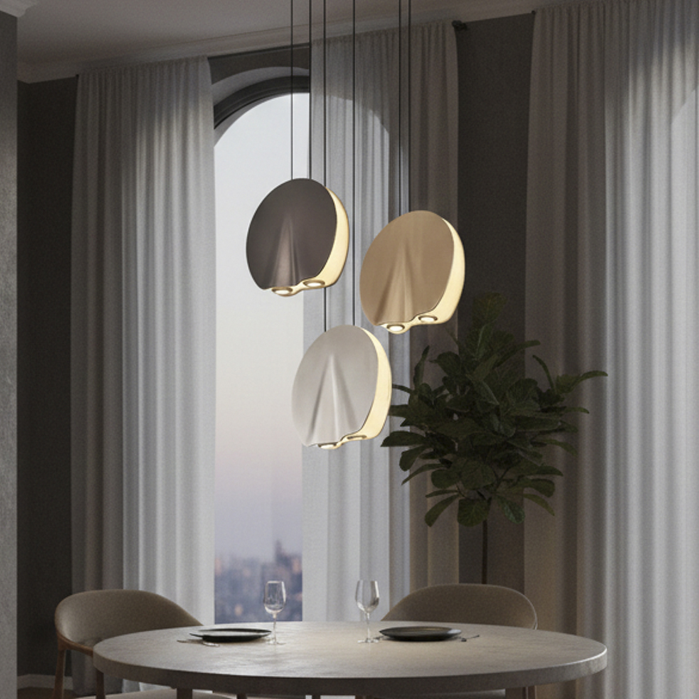 Metal LED Avize 33x120 cm — görsel 4