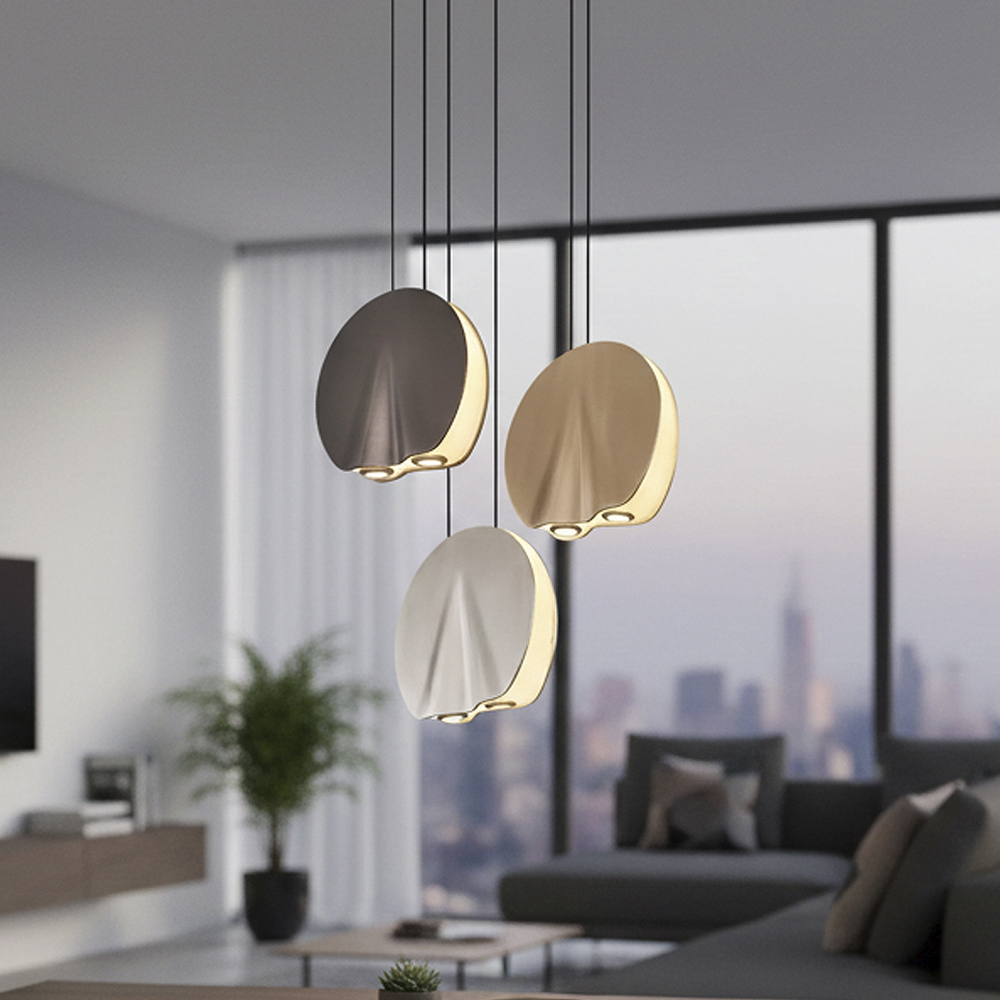 Metal LED Avize 33x120 cm — görsel 5