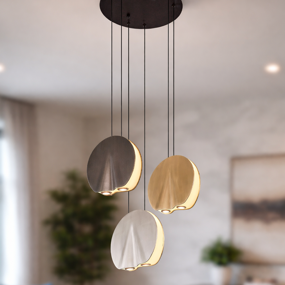 Metal LED Avize 33x120 cm — görsel 8