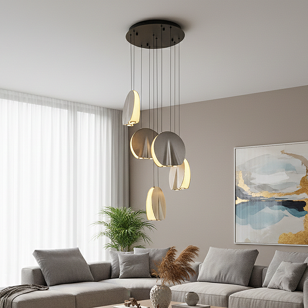 Metal LED Avize 42x120 cm — görsel 6