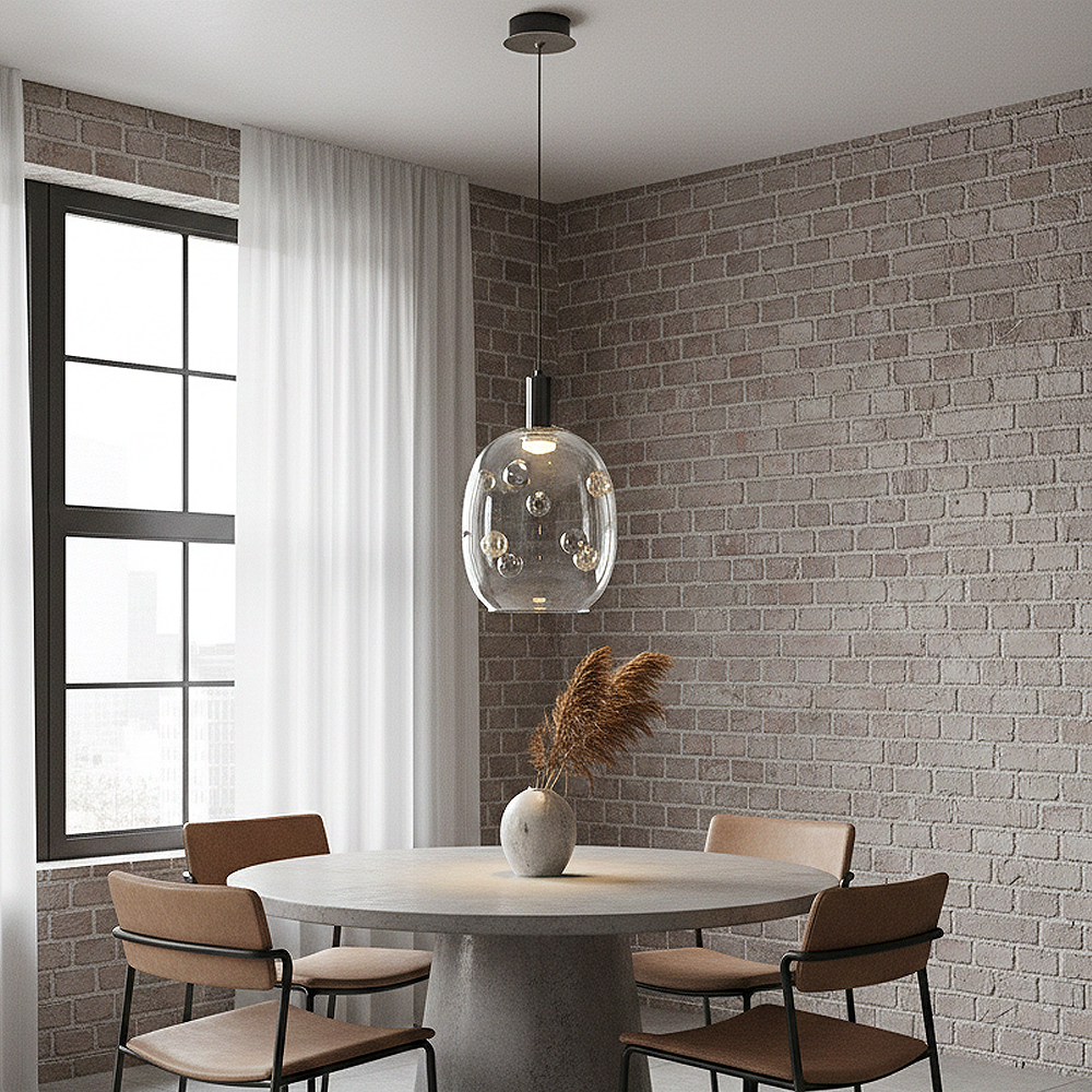 Cam LED Avize 23x120 cm — görsel 5