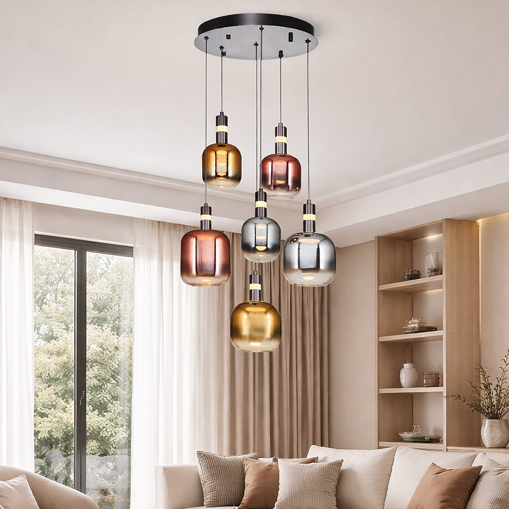 Cam LED Avize 46x120 cm (40w) — görsel 4