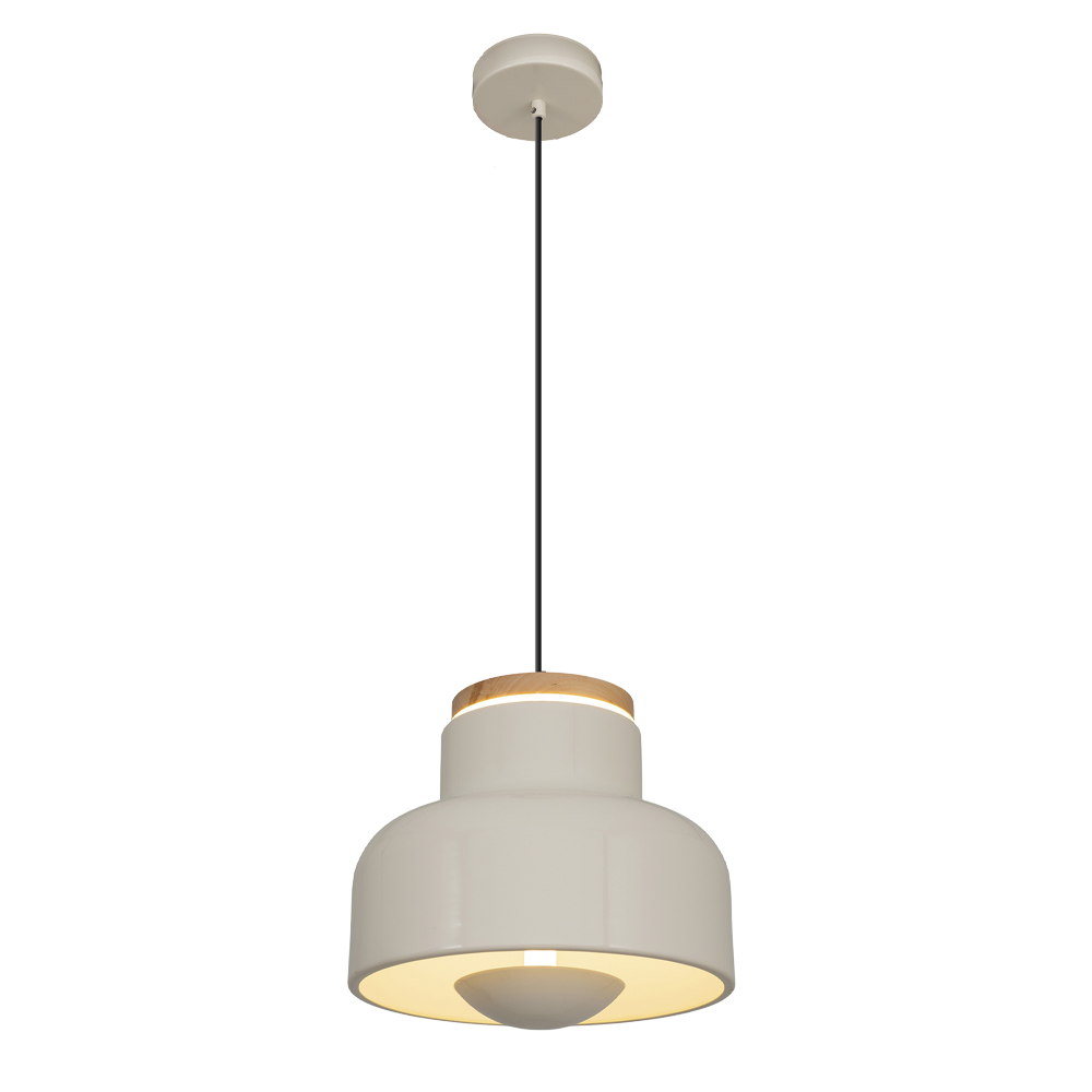 Yeşil-Turuncu Ahşap LED Avize 30x120 cm (30w) — görsel 5