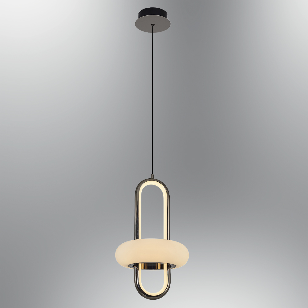 Sarı-Platin Akrilik LED Avize 20x120 cm Sarı-Platin Akrilik LED Avize 20x120 cm