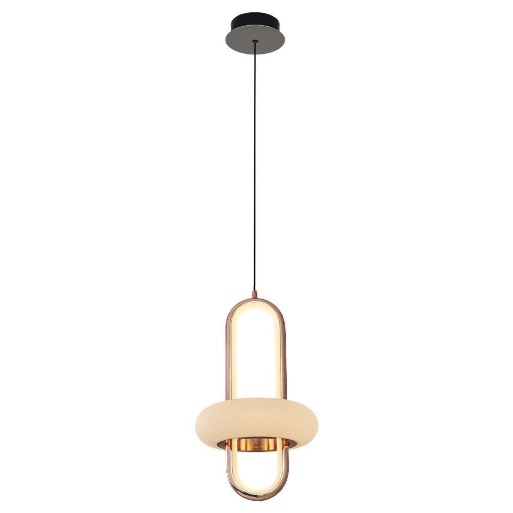 Sarı-Platin Akrilik LED Avize 20x120 cm Sarı-Platin Akrilik LED Avize 20x120 cm