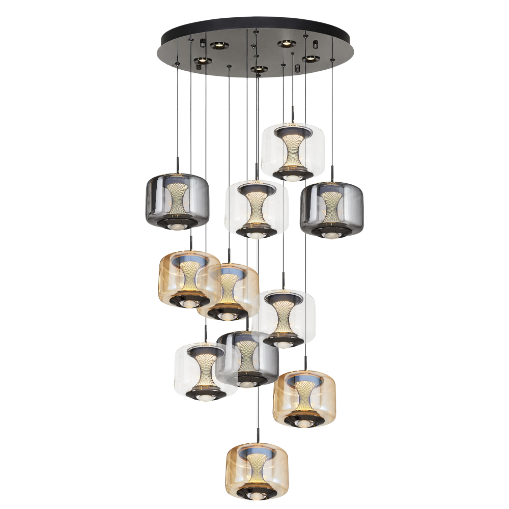Cam LED Avize 45x120 cm (125w) — görsel 2