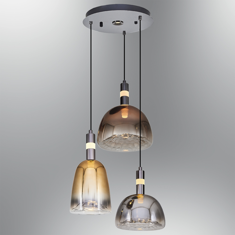 Verre LED Lustre 30x120 cm (17w) Cam LED Avize 30x120 cm (17w)