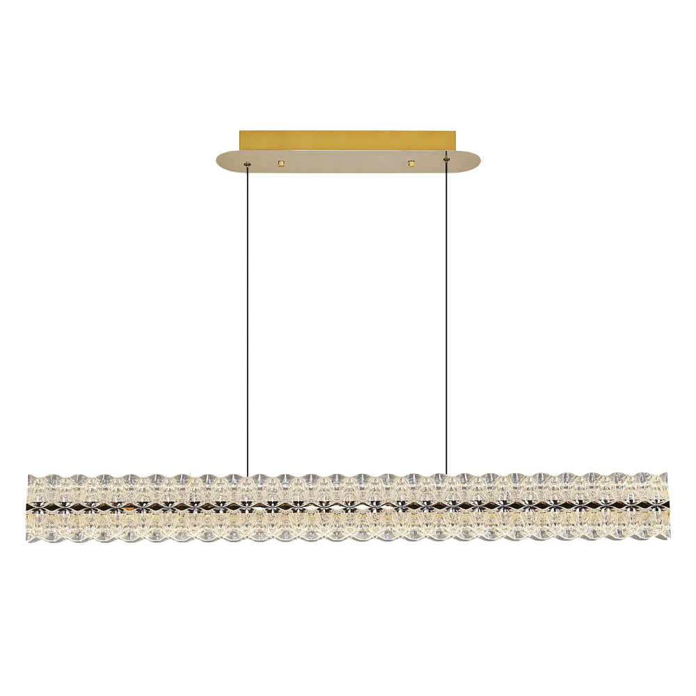 Akrilik LED Klasik Avize 127x120 cm — görsel 2