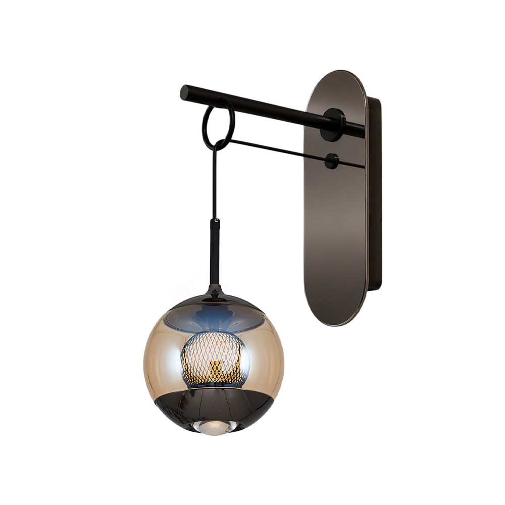 Amber-Gri Cam LED Aplik 25x35 cm (7w)