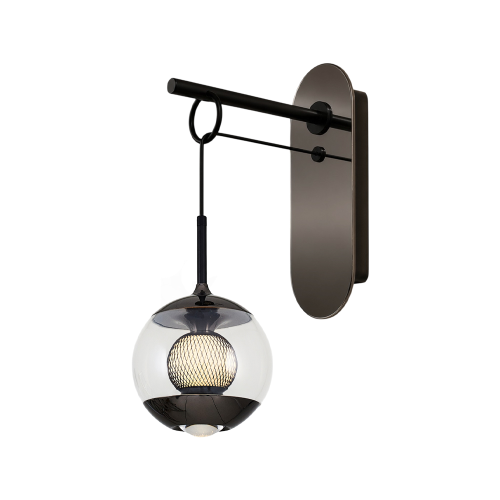 Amber-Gri Cam LED Aplik 25x35 cm (7w) — görsel 4