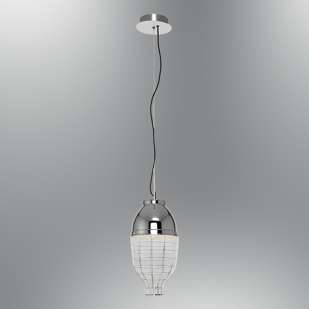 Krom-Rose gold Metal LED Avize 20x120 cm — görsel 7