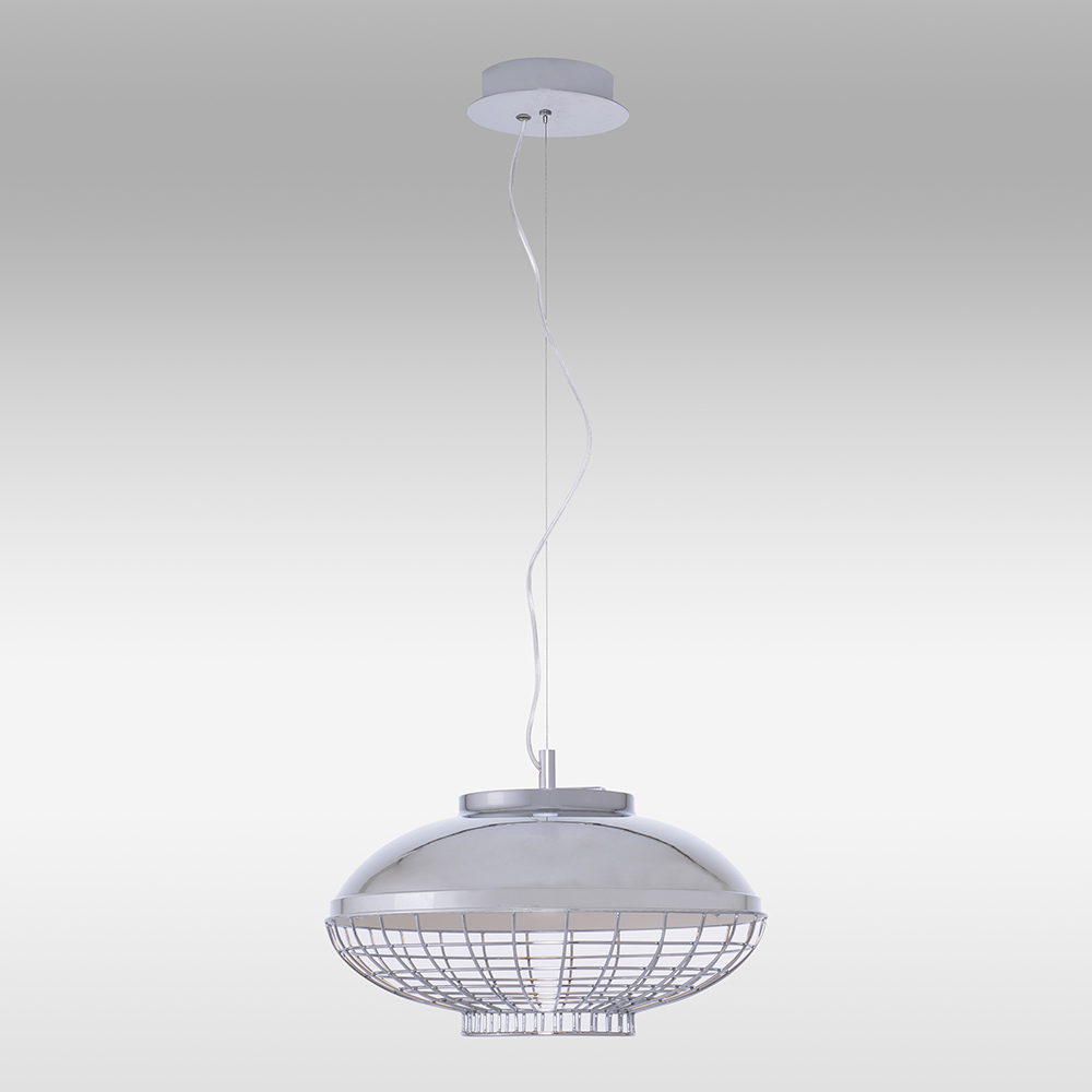 Krom Metal LED Avize 40x120 cm Krom Metal LED Avize 40x120 cm