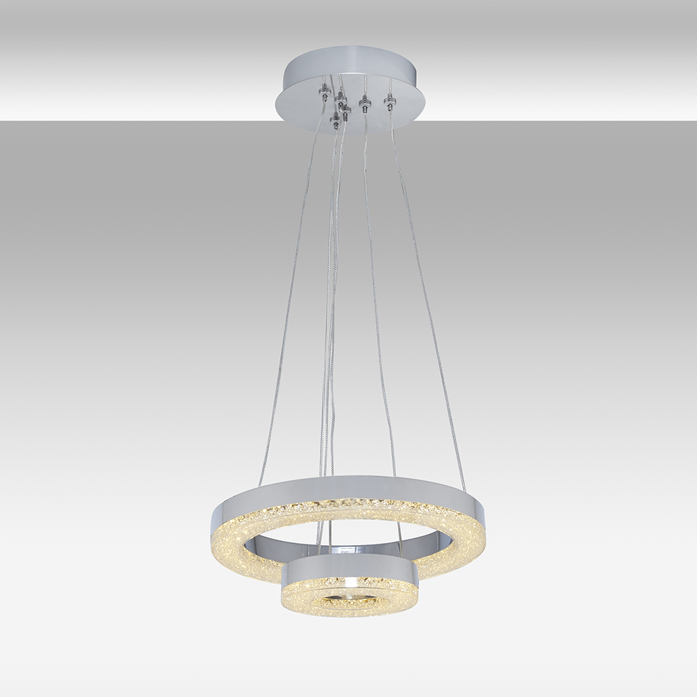 Crinkle Acrílico LED Lámpara de Araña 24x120 cm (18w) Crinkle Akrilik LED Avize 24x120 cm (18w)