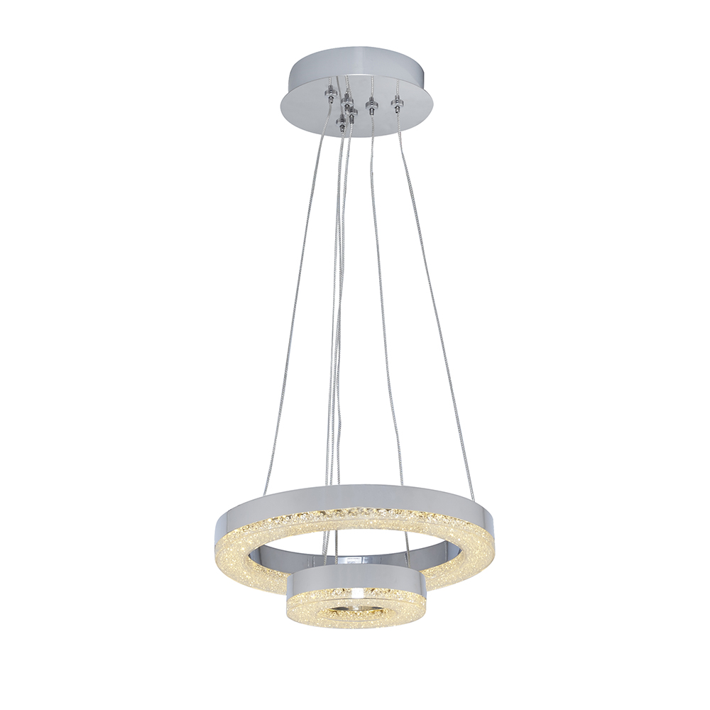 Crinkle Akrilik LED Avize 24x120 cm (18w) — görsel 3
