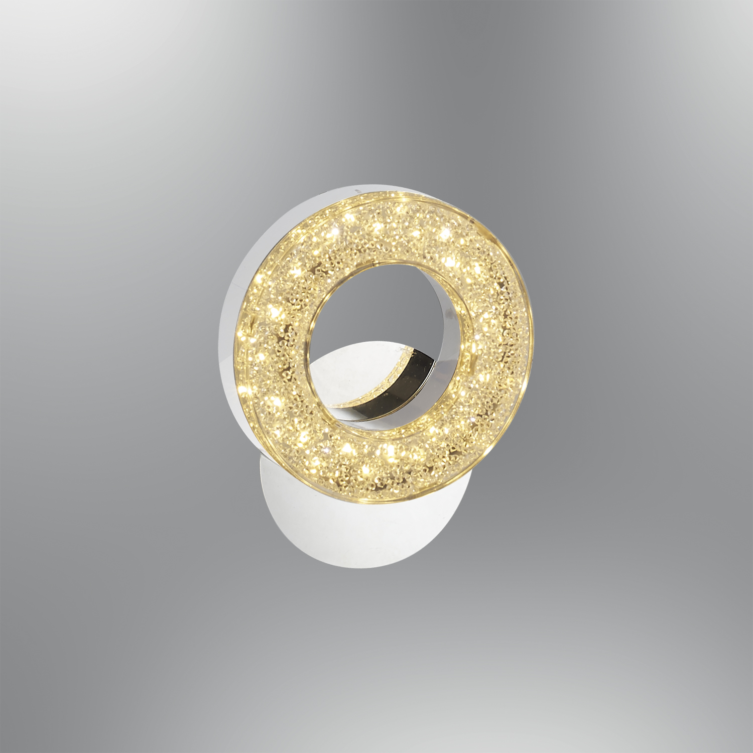 Crinkle Akrilik LED Aplik 12x15 cm