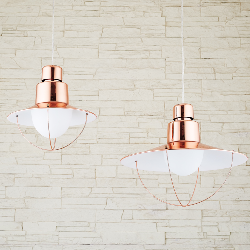 1 Kollu Rose gold Cam Avize 28x120 cm — görsel 4