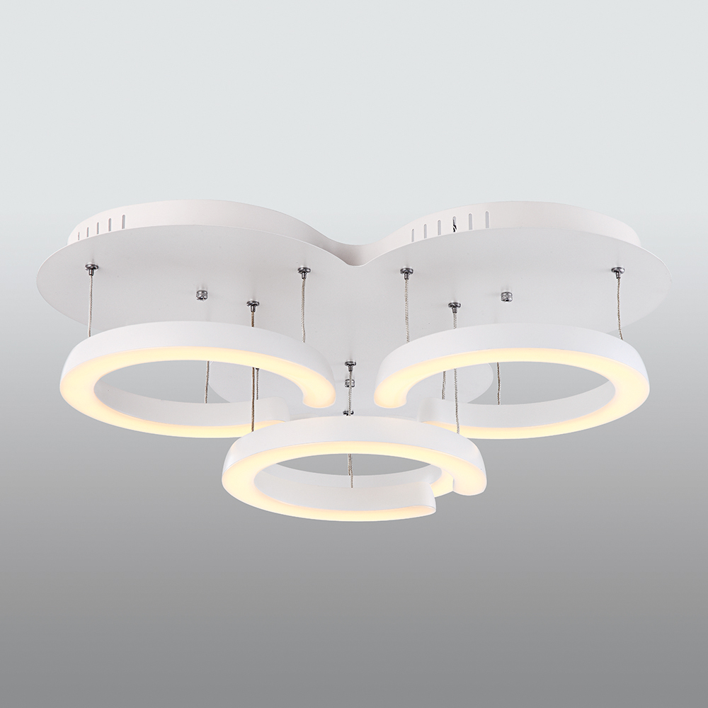 Beyaz Akrilik LED Plafonyer 63x33 cm Beyaz Akrilik LED Plafonyer 63x33 cm