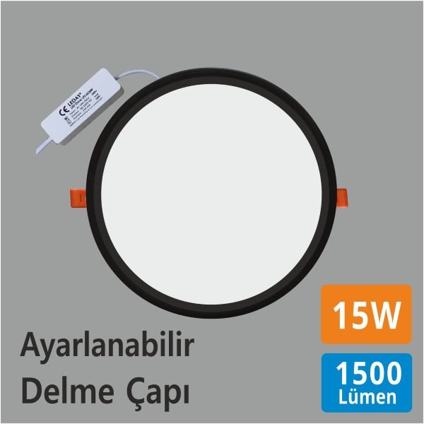 Adjustable LED Panel Spot — Directional Downlight, 8W–24W Adjustable LED Panel Spot — Directional Downlight, 8W–24W