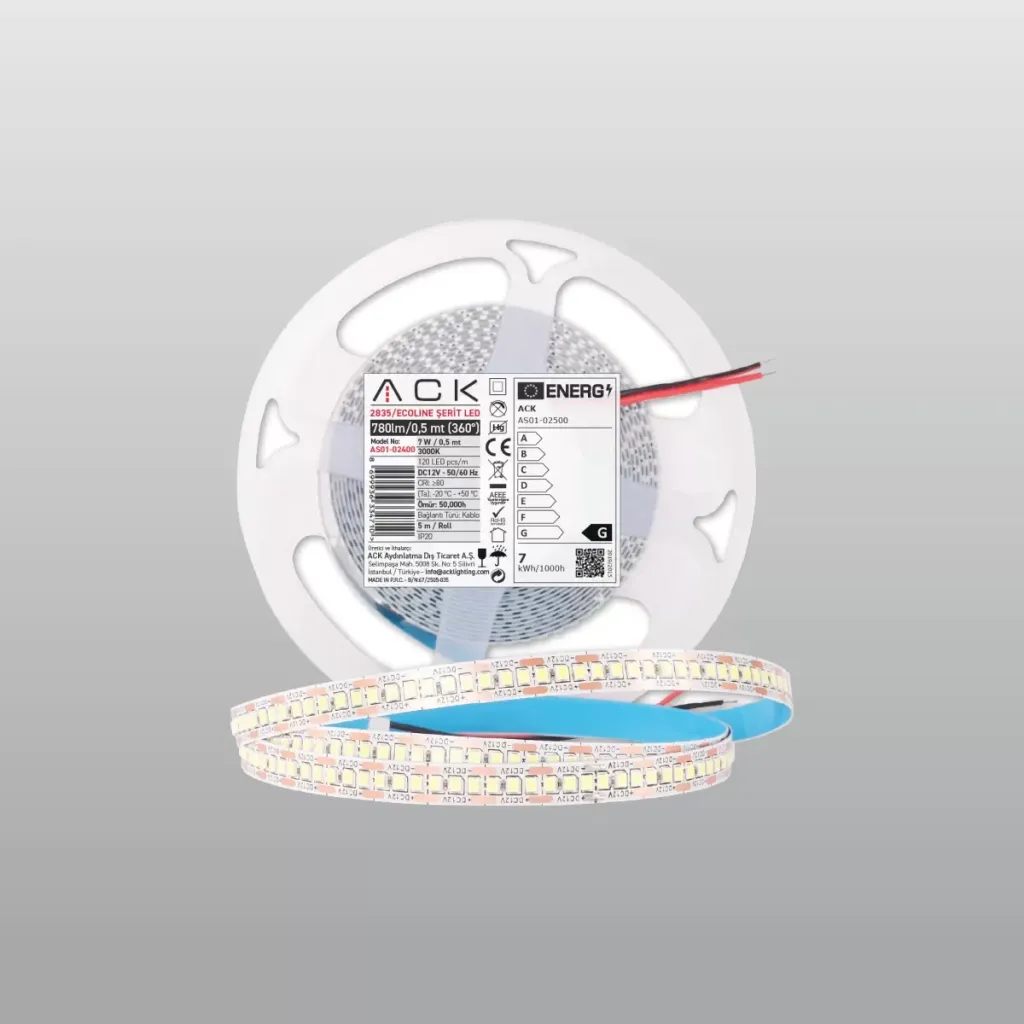 İnoled 120 LEDLİ 5mt ŞERİT LED — görsel 4