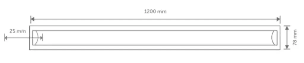60W LED İnoled Etanj Armatür