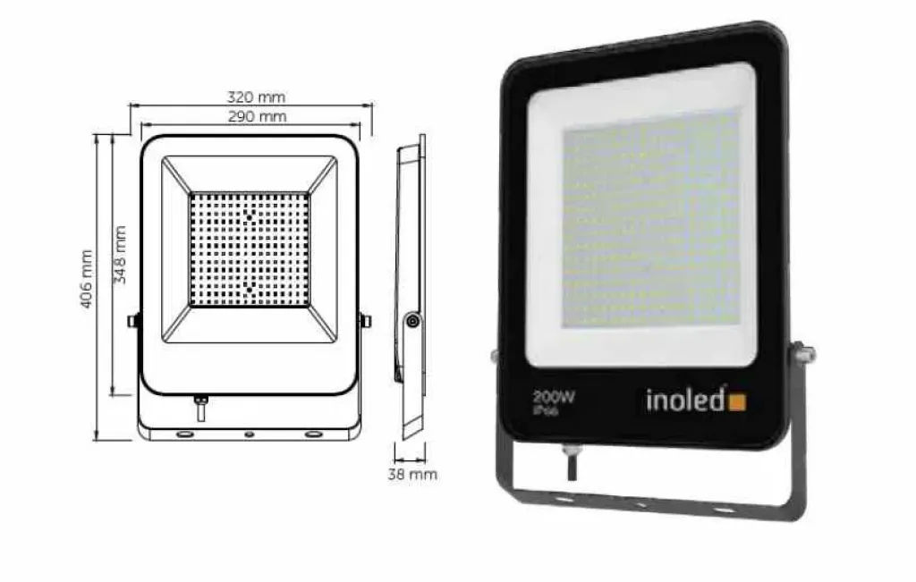 İnoled 100W LED Projektör İnoled 100W LED Projektör