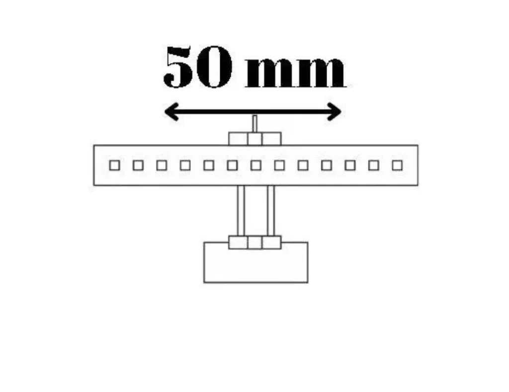 İNOLED 6W Krom Led Aplik Günışığı