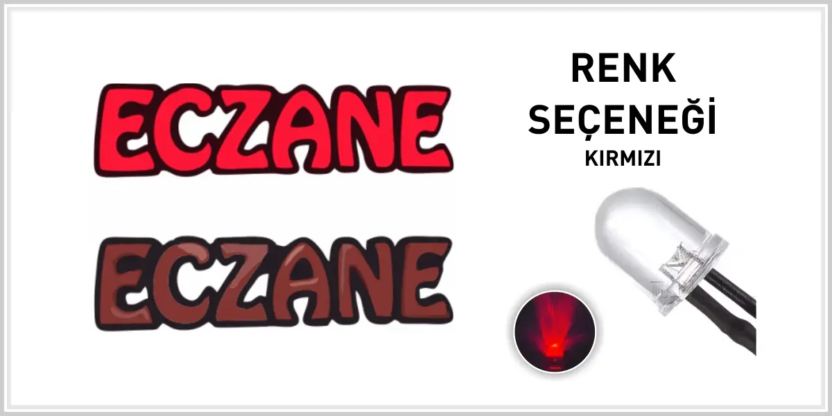 Eczane Neon LED Yazı — Model 1 Eczane Neon LED Yazı — Model 1