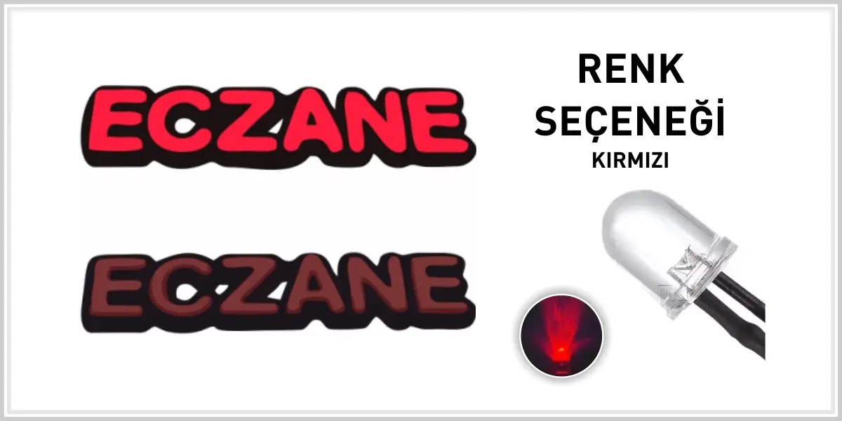 Eczane Neon LED Yazı — Model 3 Eczane Neon LED Yazı — Model 3